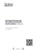 Preview for 1 page of 3idee MSI - G241VC-017 Instruction Manual