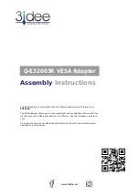 Preview for 1 page of 3idee Q-E32003R Assembly Instructions