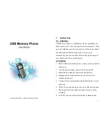 Предварительный просмотр 1 страницы 3J USB-P1M User Manual