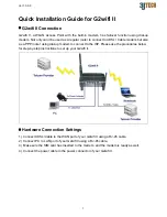 3Jtech G2Wifi II Quick Installation Manual preview