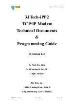 3Jtech iPP2 Technical Documents & Programming Manual preview