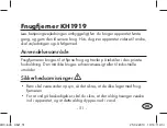 Preview for 52 page of 3L KH1919-01 Operating Instructions Manual