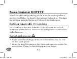 Preview for 85 page of 3L KH1919-01 Operating Instructions Manual