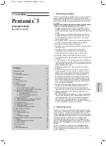 Предварительный просмотр 39 страницы 3M ESPE Pentamix 3 Operating Instructions Manual