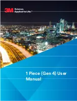 Preview for 1 page of 3M 1 Piece User Manual