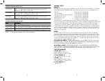 Preview for 8 page of 3M 110XLS Series User Instructions
