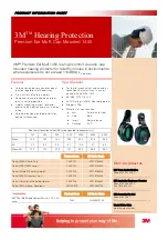 Предварительный просмотр 1 страницы 3M 1450 Product Information Sheet