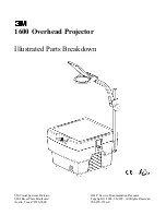 3M 1610 AJA Illustrated Parts Breakdown предпросмотр