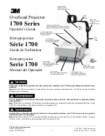 3M 1700 Series Operator'S Manual предпросмотр