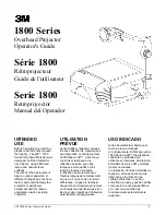 3M 1830 Operator'S Manual preview