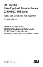 Предварительный просмотр 1 страницы 3M 2250ME-iD Operator'S Manual