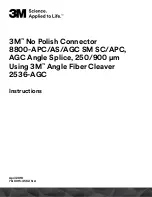 Preview for 1 page of 3M 2536-AGC Instructions Manual