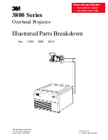 3M 3805 Illustrated Parts Breakdown предпросмотр