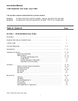 Preview for 4 page of 3M 3M Matic 120af Instructions And Parts List