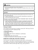 Preview for 6 page of 3M 3M034-030-TNG User Manual