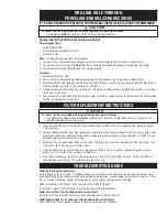 Preview for 6 page of 3M 3MDW101 Installation And Operating Instructions Manual