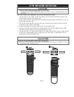 Предварительный просмотр 5 страницы 3M 3MPF101 Installation And Operating Instructions Manual