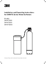 Preview for 1 page of 3M 3MWTS Series Installation And Operating Instructions Manual