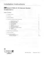 3M 478DA D-15 Installation Instructions Manual предпросмотр