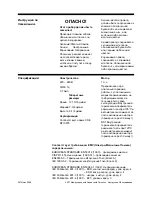 Preview for 46 page of 3M 497 AB Operating Instructions Manual