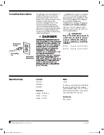 Preview for 4 page of 3M 497AJK Operating Instructions Manual