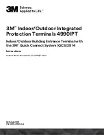 Preview for 1 page of 3M 4990IPT Instructions Manual