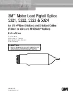 3M 5321 Instructions Manual preview
