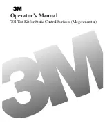 Предварительный просмотр 1 страницы 3M 701 Operator'S Manual