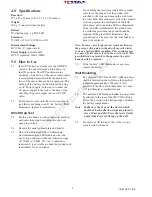 Предварительный просмотр 4 страницы 3M 746 Instructions Manual