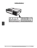 Preview for 54 page of 3M 78-9236-6922-6 - Digital Projector X20 XGA LCD Product Safety Manual