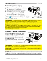 Предварительный просмотр 11 страницы 3M 78-9236-7714-6 - Digital Projector X30N XGA LCD Operator'S Manual