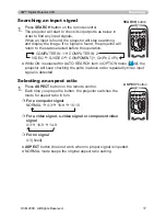 Предварительный просмотр 17 страницы 3M 78-9236-7714-6 - Digital Projector X30N XGA LCD Operator'S Manual