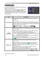 Предварительный просмотр 42 страницы 3M 78-9236-7714-6 - Digital Projector X30N XGA LCD Operator'S Manual