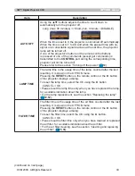 Предварительный просмотр 43 страницы 3M 78-9236-7714-6 - Digital Projector X30N XGA LCD Operator'S Manual