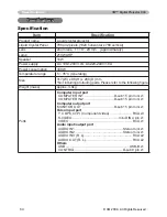 Предварительный просмотр 64 страницы 3M 78-9236-7714-6 - Digital Projector X30N XGA LCD Operator'S Manual