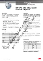 3M 8210 Technical Data Sheet preview