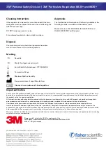 Preview for 4 page of 3M 8825+ Technical Data Sheet