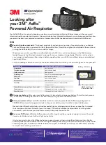 Preview for 1 page of 3M Adflo PAPR Manual