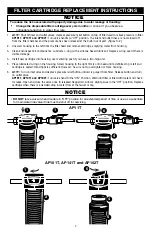 Предварительный просмотр 6 страницы 3M AP11T Installation And Operating Instructions Manual