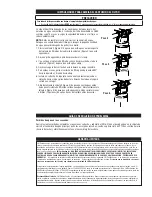 Preview for 8 page of 3M AP903 Series Installation And Operating Instructions Manual