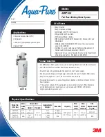 3M Aqua-Pure 3MFF100 Quick Start Manual preview