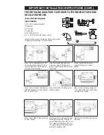 Предварительный просмотр 6 страницы 3M Aqua-Pure AP1610SS Installation And Operating Instructions Manual