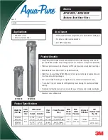 3M Aqua-Pure AP1610SS Manual preview