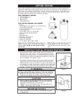 Предварительный просмотр 4 страницы 3M Aqua-Pure AP510 Installation And Operating Instructions Manual