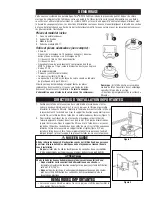 Предварительный просмотр 12 страницы 3M Aqua-Pure AP510 Installation And Operating Instructions Manual