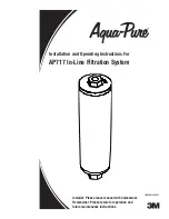3M Aqua-Pure AP717 Installation And Operating Instructions Manual preview