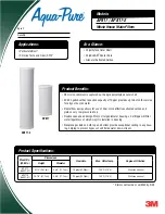 Preview for 1 page of 3M Aqua-Pure AP817 Specifications