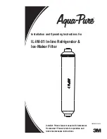 3M AQUA-PURE IL-IM-01 Installation And Operating Instructions Manual preview