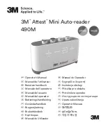 Preview for 1 page of 3M Attest 490M Operator'S Manual