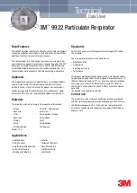 3M Aura 9922 Technical Data Sheet предпросмотр